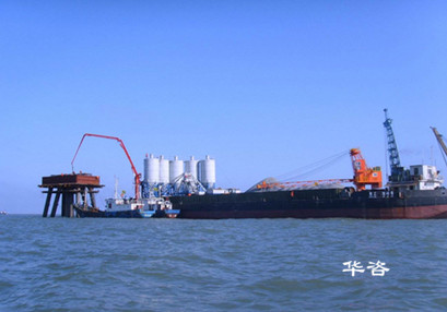 华咨公司通航论证团队交付的全国首座岸基式LNG船舶加注站建设进展顺利